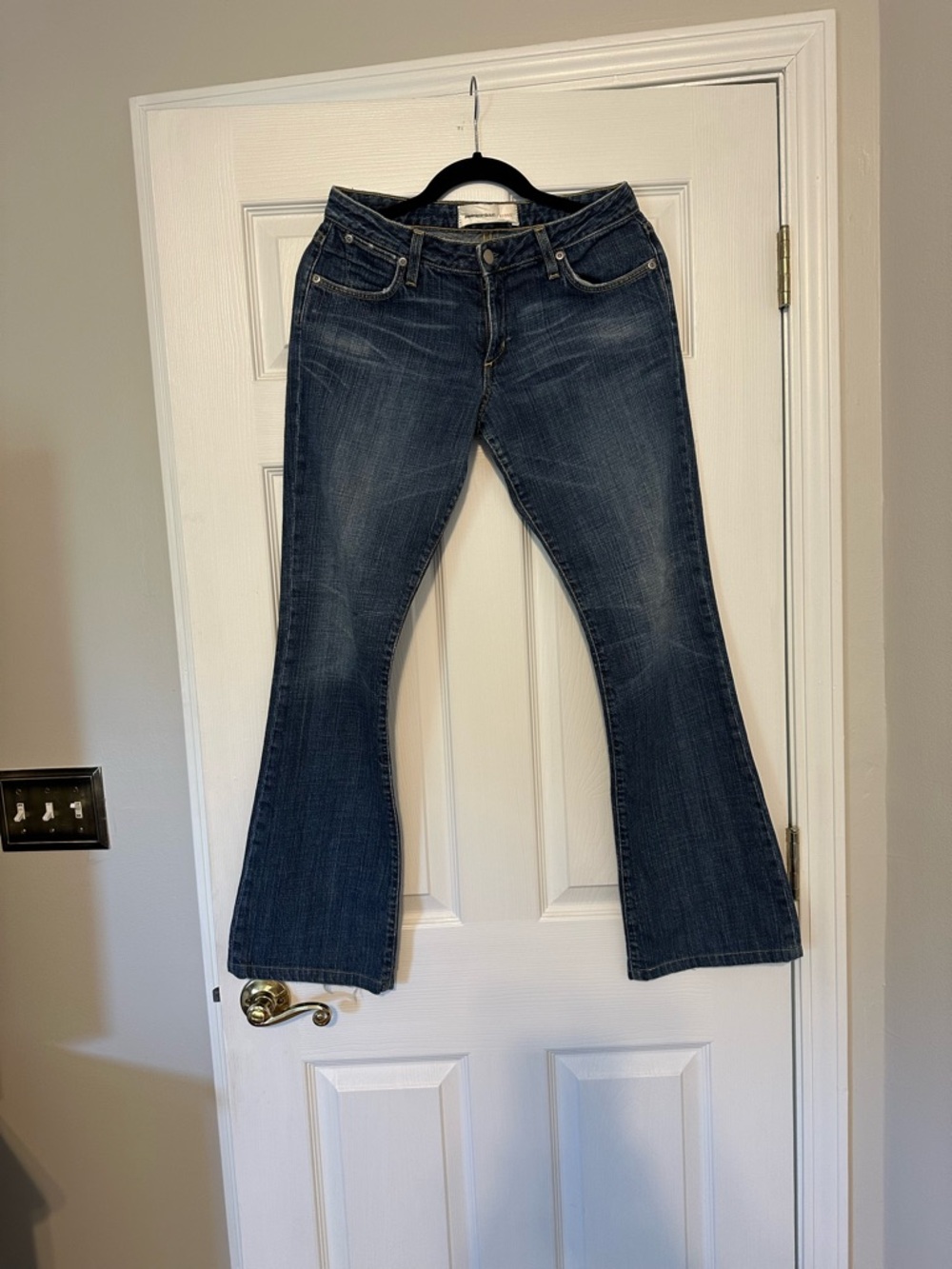 Paper Denim & Cloth Dark Blue Bootcut Jeans